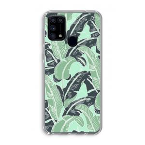 CaseCompany This Sh*t Is Bananas: Samsung Galaxy M31 Transparant Hoesje