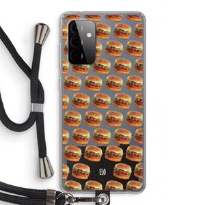 CaseCompany Giants: Samsung Galaxy A72 5G Transparant Hoesje met koord