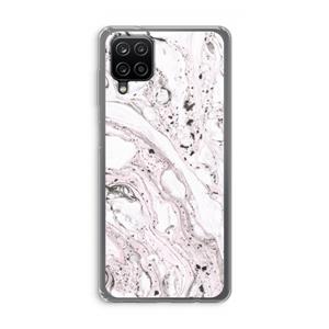 CaseCompany Mengelmoes: Samsung Galaxy A12 Transparant Hoesje