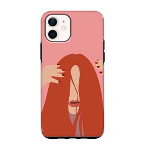 CaseCompany Woke up like this: iPhone 12 mini Tough Case