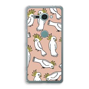 CaseCompany Papegaai: Sony Xperia XZ2 Compact Transparant Hoesje