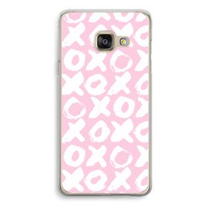 CaseCompany XOXO: Samsung Galaxy A3 (2016) Transparant Hoesje
