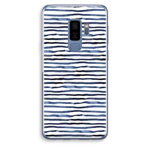 CaseCompany Verrassende lijnen: Samsung Galaxy S9 Plus Transparant Hoesje