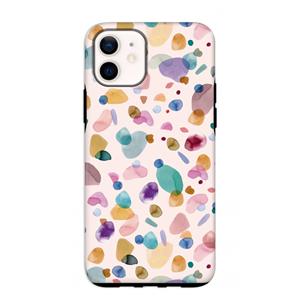 CaseCompany Terrazzo Memphis Pink: iPhone 12 mini Tough Case