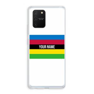 CaseCompany WK Wielrennen: Samsung Galaxy S10 Lite Transparant Hoesje