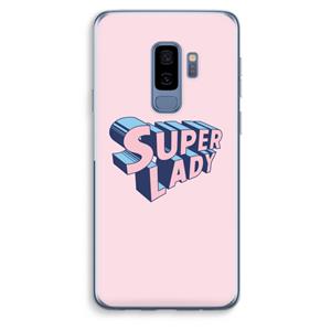 CaseCompany Superlady: Samsung Galaxy S9 Plus Transparant Hoesje