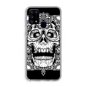 CaseCompany Seek & Destroy: Samsung Galaxy M31 Transparant Hoesje