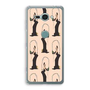 CaseCompany Pop Some Kim: Sony Xperia XZ2 Compact Transparant Hoesje