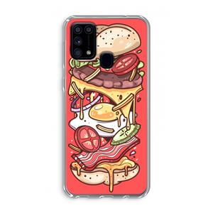 CaseCompany Diet Coke Please: Samsung Galaxy M31 Transparant Hoesje
