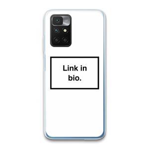 CaseCompany Link in bio: Xiaomi Redmi 10 Transparant Hoesje