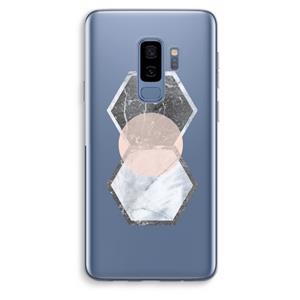 CaseCompany Creatieve toets: Samsung Galaxy S9 Plus Transparant Hoesje