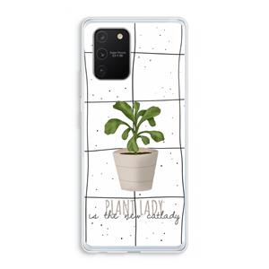 CaseCompany Kamerplant op vensterruit: Samsung Galaxy S10 Lite Transparant Hoesje