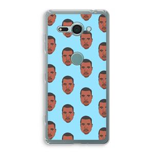 CaseCompany Kanye Call Me℃: Sony Xperia XZ2 Compact Transparant Hoesje