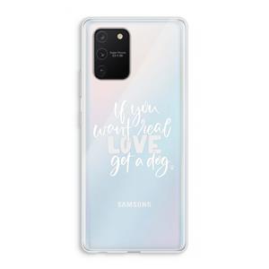 CaseCompany Partner in crime: Samsung Galaxy S10 Lite Transparant Hoesje
