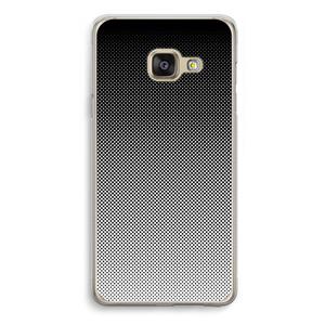 CaseCompany Musketon Halftone: Samsung Galaxy A3 (2016) Transparant Hoesje