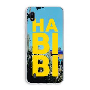 CaseCompany Habibi Majorelle : Samsung Galaxy A10 Transparant Hoesje
