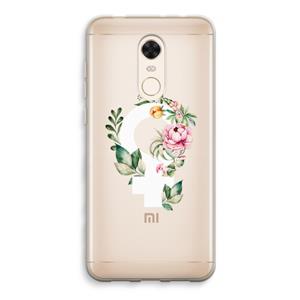CaseCompany Venus: Xiaomi Redmi 5 Transparant Hoesje