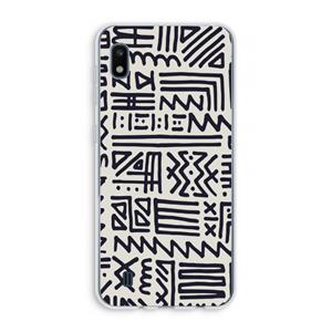 CaseCompany Marrakech print: Samsung Galaxy A10 Transparant Hoesje