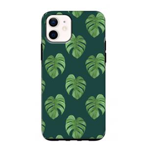 CaseCompany Monstera leaves: iPhone 12 mini Tough Case