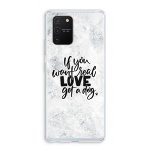 CaseCompany Partner in crime: Samsung Galaxy S10 Lite Transparant Hoesje