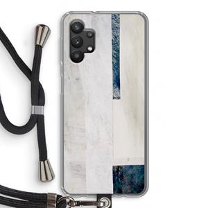 CaseCompany Meet you there: Samsung Galaxy A32 5G Transparant Hoesje met koord
