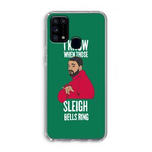 CaseCompany Sleigh Bells Ring: Samsung Galaxy M31 Transparant Hoesje