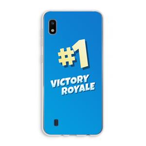 CaseCompany Victory Royale: Samsung Galaxy A10 Transparant Hoesje