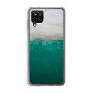 CaseCompany Stranded: Samsung Galaxy A12 Transparant Hoesje