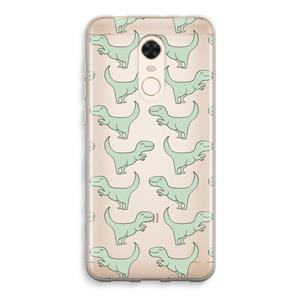 CaseCompany Dinos: Xiaomi Redmi 5 Transparant Hoesje