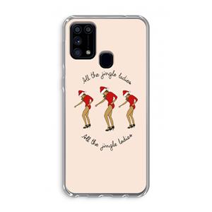 CaseCompany Jingle Ladies: Samsung Galaxy M31 Transparant Hoesje