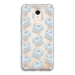 CaseCompany Octopussen: Xiaomi Redmi 5 Transparant Hoesje