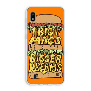 CaseCompany Big Macs Bigger Dreams: Samsung Galaxy A10 Transparant Hoesje