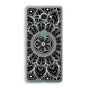 CaseCompany Roses Are Red: Sony Xperia XZ2 Compact Transparant Hoesje