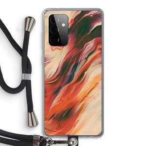 CaseCompany Forgotten Lands: Samsung Galaxy A72 5G Transparant Hoesje met koord