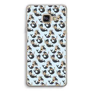 CaseCompany Zeemeermin: Samsung Galaxy A3 (2016) Transparant Hoesje