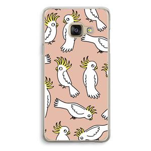 CaseCompany Papegaai: Samsung Galaxy A3 (2016) Transparant Hoesje