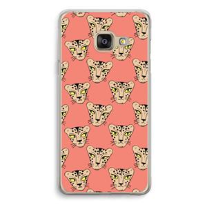 CaseCompany Tijger: Samsung Galaxy A3 (2016) Transparant Hoesje