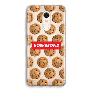 CaseCompany Koekerond: Xiaomi Redmi 5 Transparant Hoesje