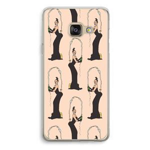 CaseCompany Pop Some Kim: Samsung Galaxy A3 (2016) Transparant Hoesje