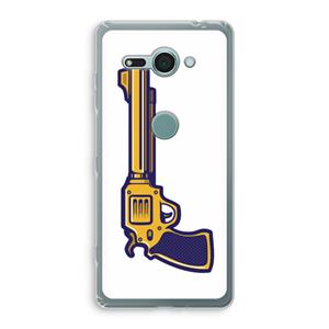 CaseCompany Pew Pew Pew: Sony Xperia XZ2 Compact Transparant Hoesje