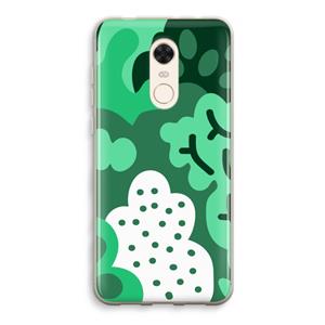 CaseCompany Bushes: Xiaomi Redmi 5 Transparant Hoesje