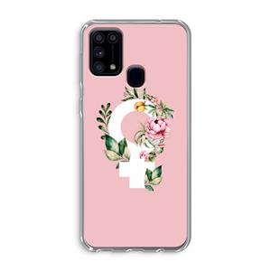 CaseCompany Venus: Samsung Galaxy M31 Transparant Hoesje