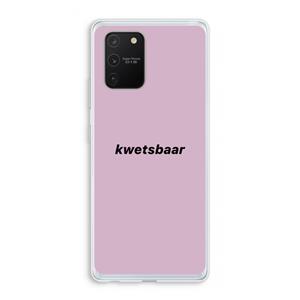 CaseCompany kwetsbaar: Samsung Galaxy S10 Lite Transparant Hoesje