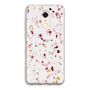 CaseCompany Terrazzo N°9: Xiaomi Redmi 5 Transparant Hoesje