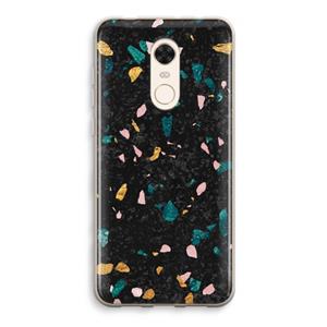 CaseCompany Terrazzo N°10: Xiaomi Redmi 5 Transparant Hoesje