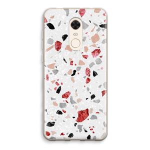 CaseCompany Terrazzo N°12: Xiaomi Redmi 5 Transparant Hoesje