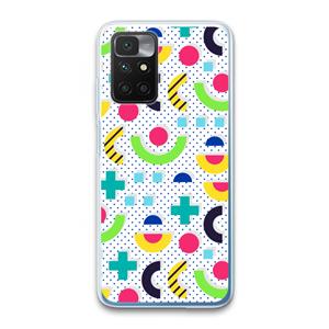 CaseCompany 8-bit N°1: Xiaomi Redmi 10 Transparant Hoesje