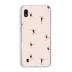 CaseCompany Dancing #1: Samsung Galaxy A10 Transparant Hoesje