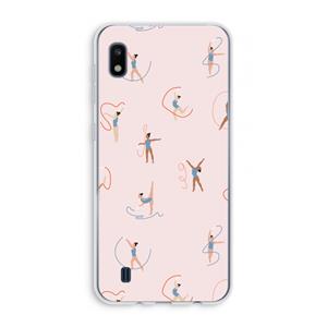 CaseCompany Dancing #3: Samsung Galaxy A10 Transparant Hoesje