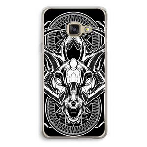 CaseCompany Oh Deer: Samsung Galaxy A3 (2016) Transparant Hoesje